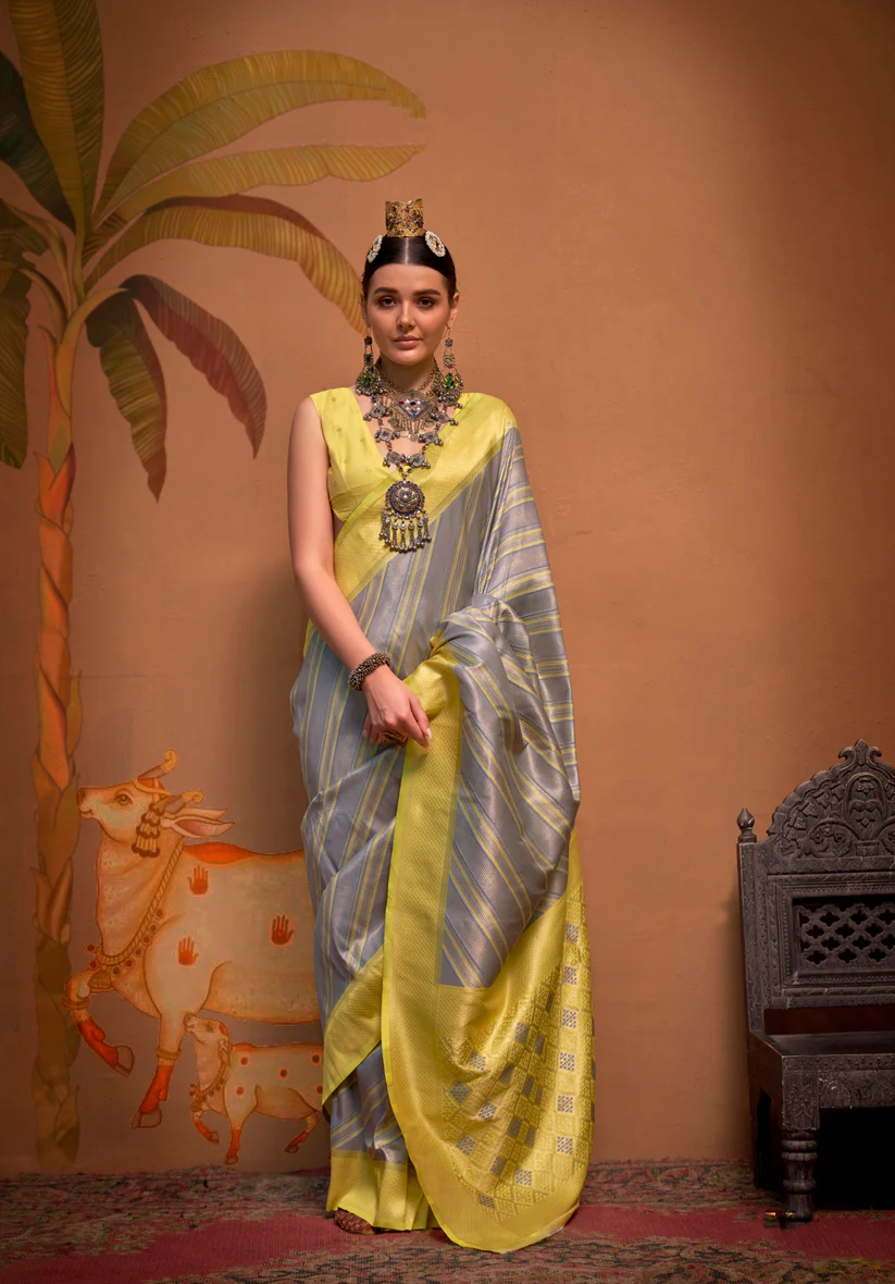 1723894382_front_Gray and Yellow Handloom Weaving Saree.webp